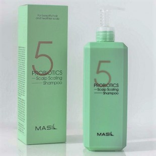 MASIL 5 Probiotics Scalp Scaling Shampoo/Глубокоочищающий шампунь с пробиотиками 500 мл.